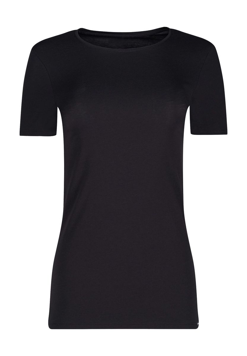 Klassisches, figurbetontes Kurzarm-T-Shirt