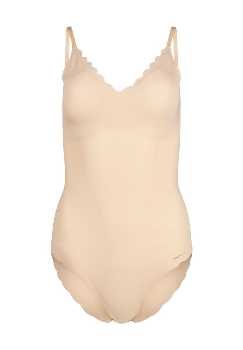 Nahtloser Formbody mit gewelltem Saum