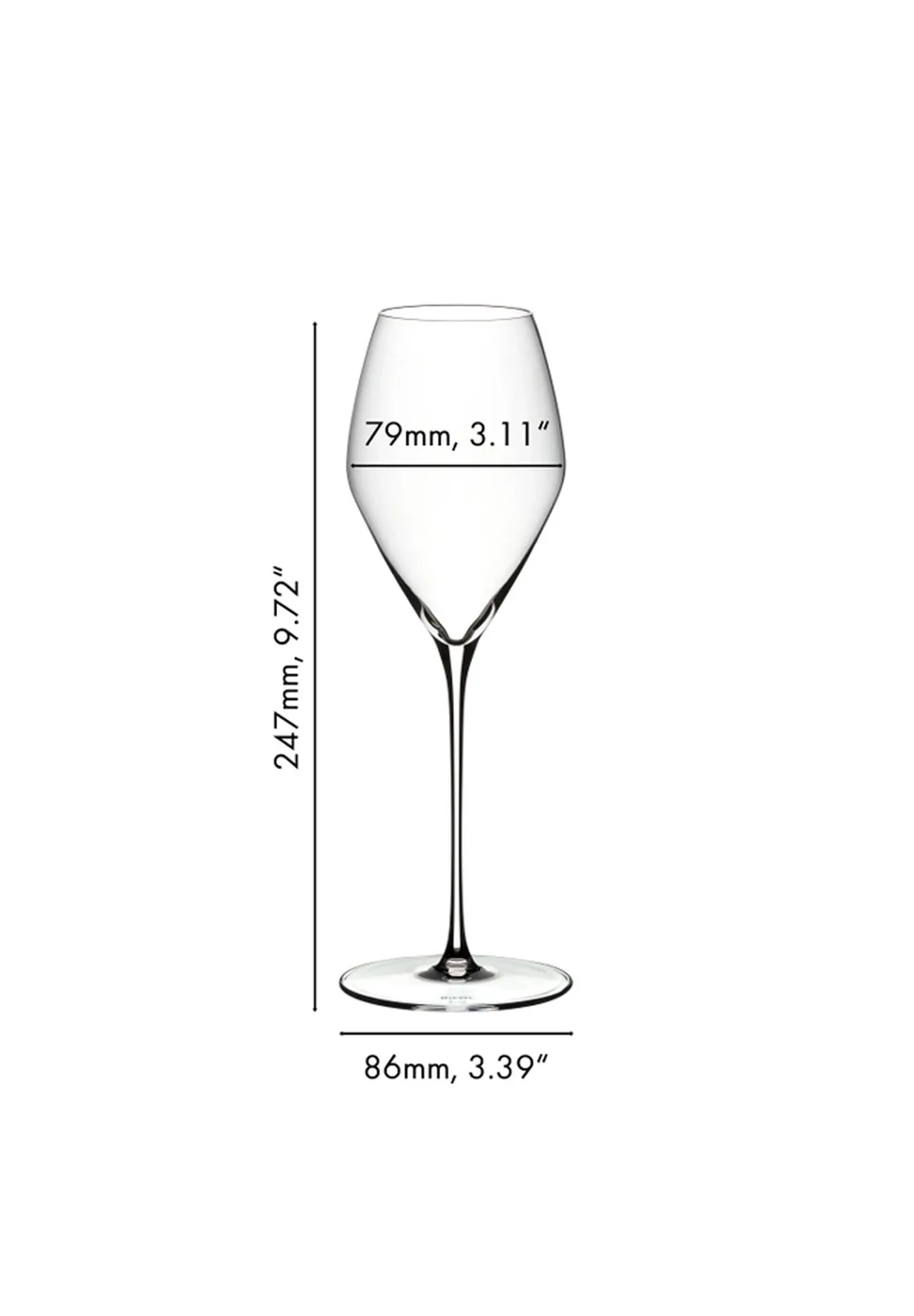 RIEDEL Rosé-Gläser "Veloce Retail", 2-teilig, transparent