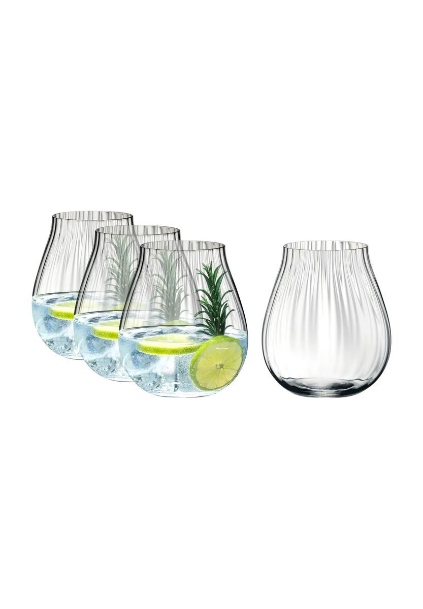RIEDEL Gin-Set "Optical O", 4-teilig, 762 ml, klar