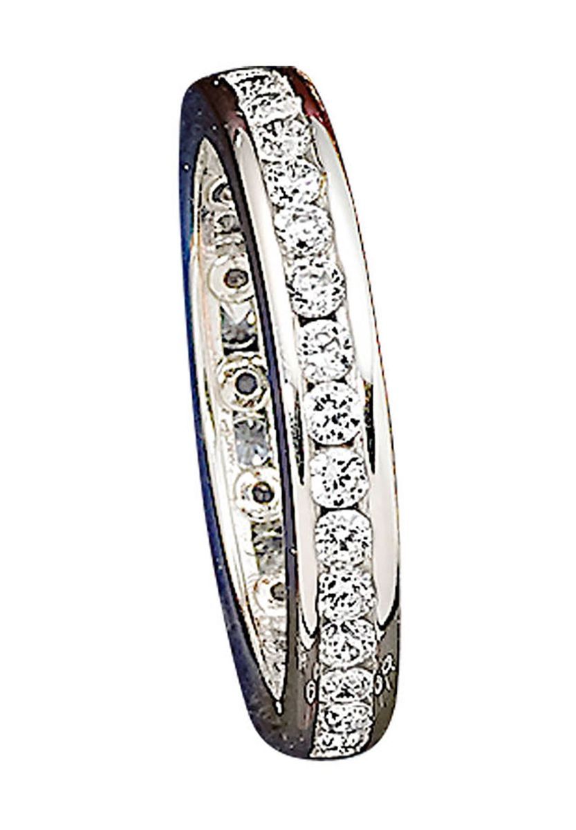 Funkelnder Zirkonia-Ewigkeitsring