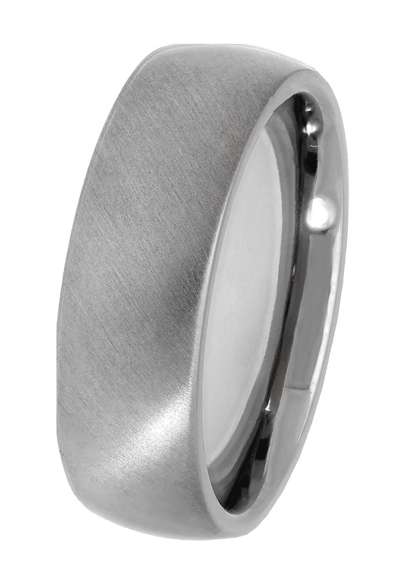 Titan Ring mit Zirkonia