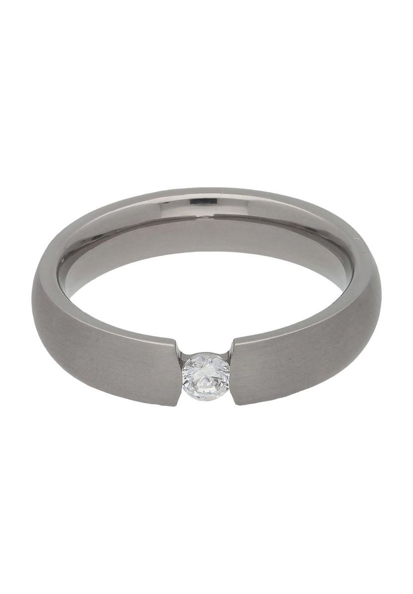 Titanring mit Zirkonia