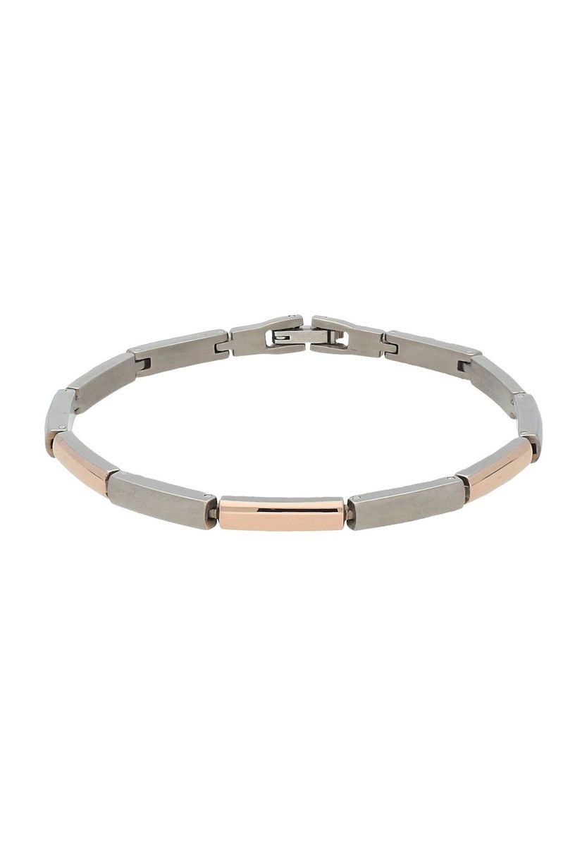 Zweifarbige Gliederarmband aus Titan
