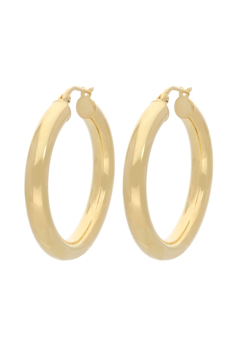 VANDENBERG Damen Creolen, 925er Silber, GELBGOLD, 99