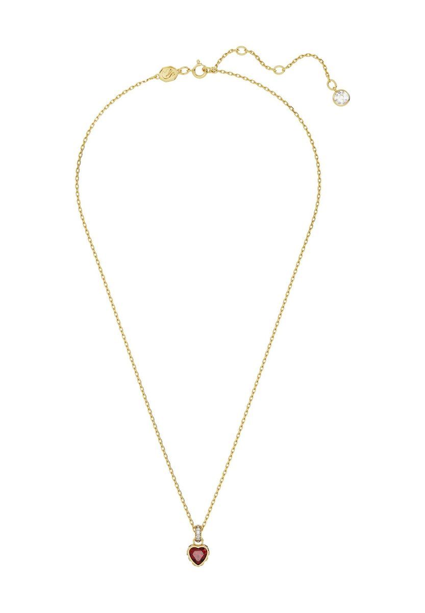 Herzkette mit Kristallanhänger