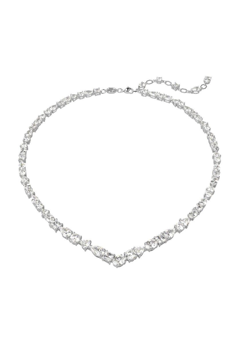 Elegante Kristall Funkelnde Halskette