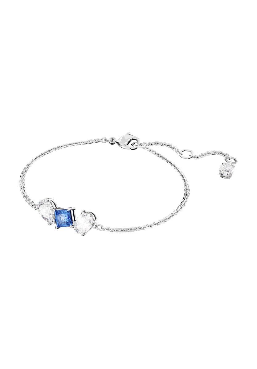 Feines Silberarmband mit Kristallakzenten