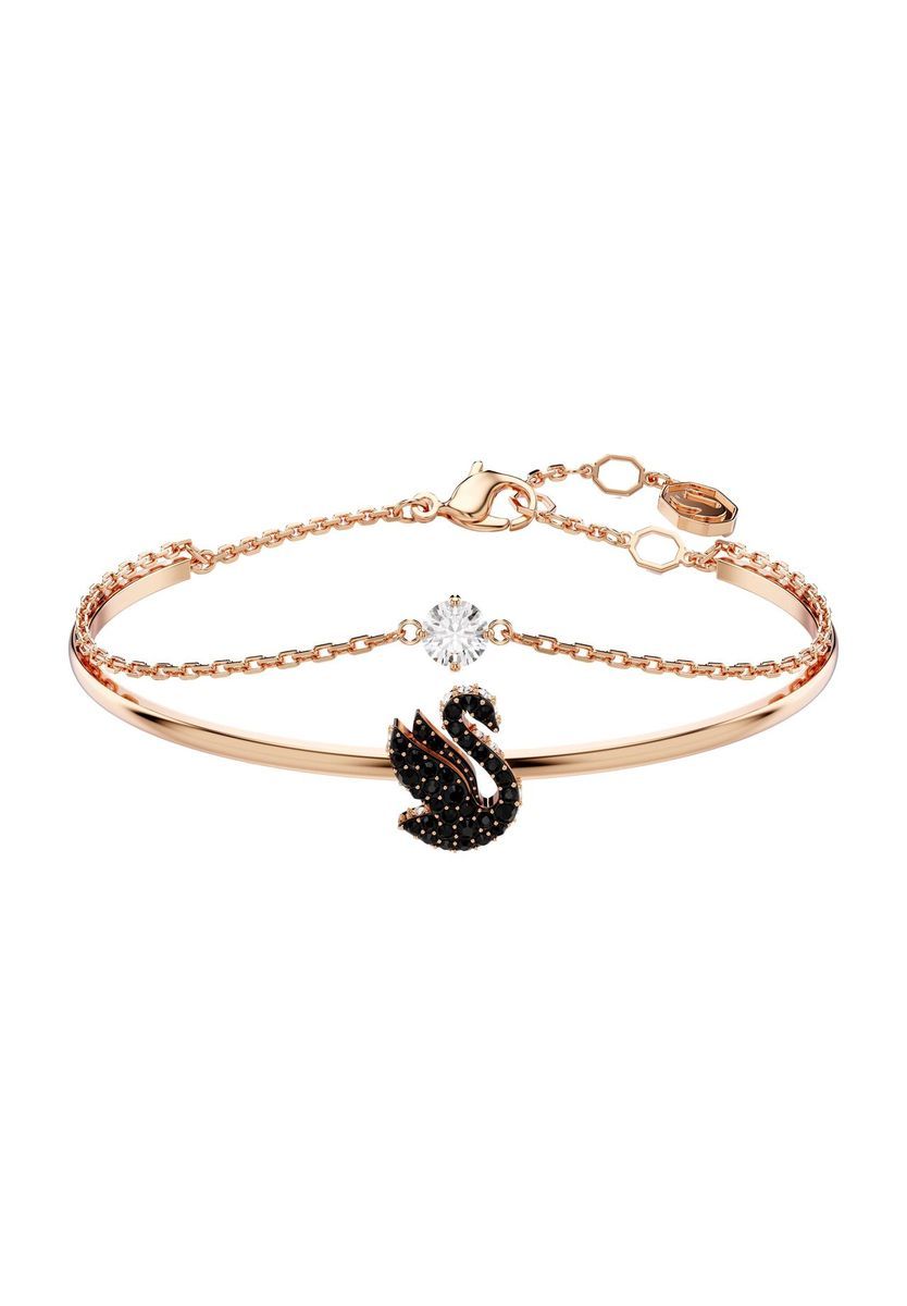 Roségoldenes Kristall-Schwan-Armband