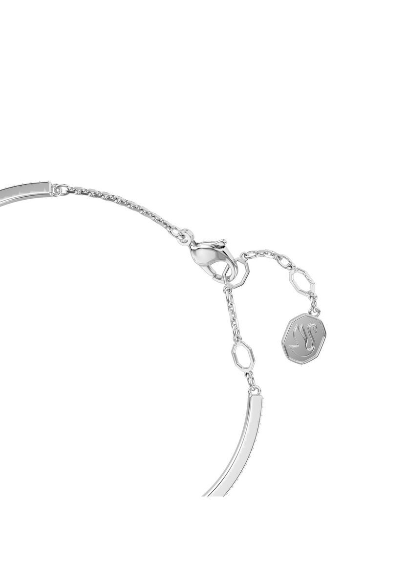 Idyllia Silberfarbenes Blumen Armreif