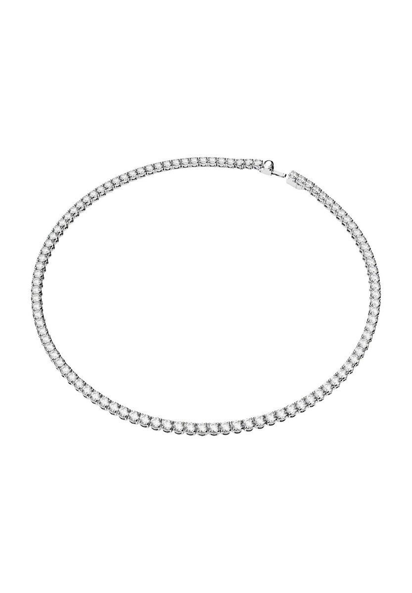 Funkelnde Kristall Tennis Halskette