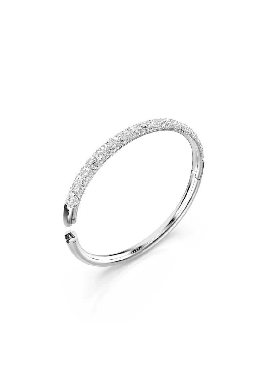 SWAROVSKI Armreif "Meteora", Edelstahl, 99 SILBER