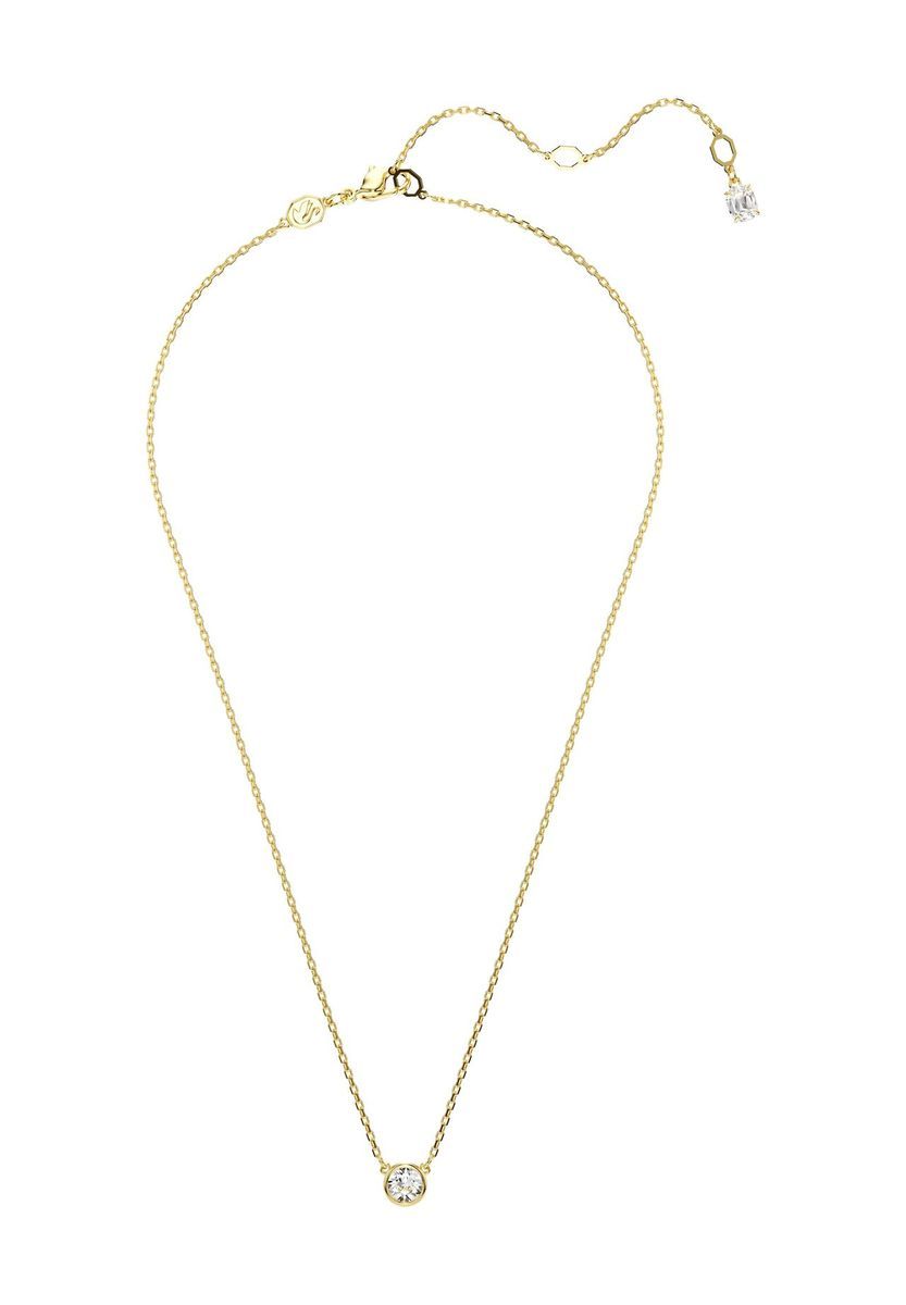 Solitär Anhänger Halskette mit Zirkonia