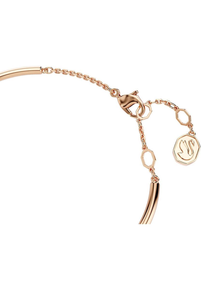 Funkelnder Armreif in Roségold-Finish