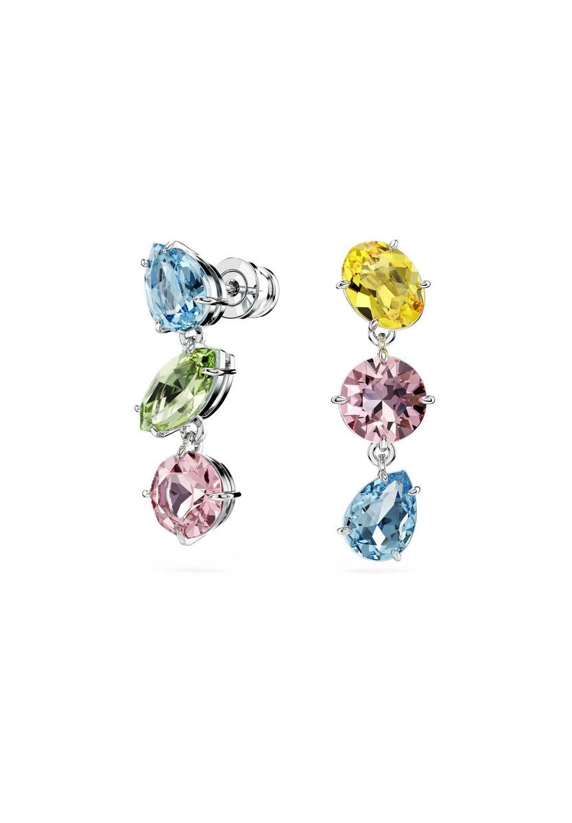 Asymmetrische Multicolor Kristall Ohrhänger