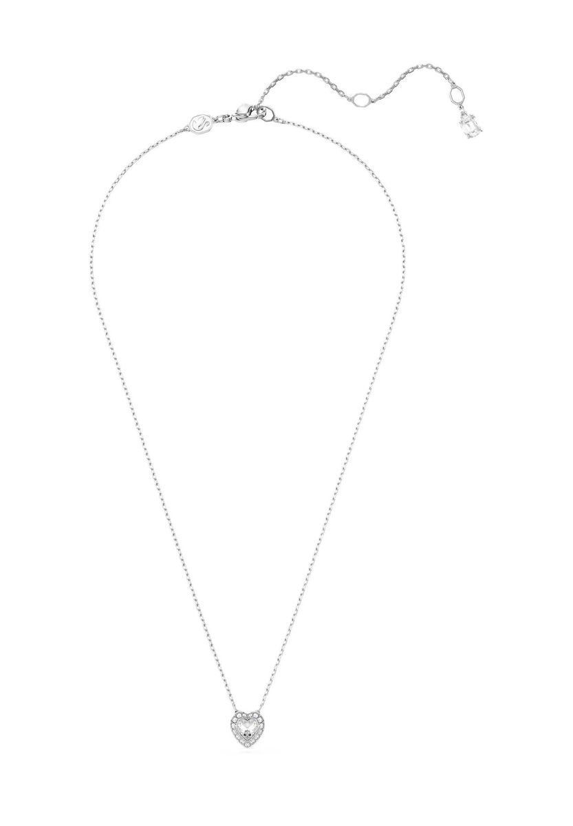 Funkelnde Kristallherz-Anhänger Halskette