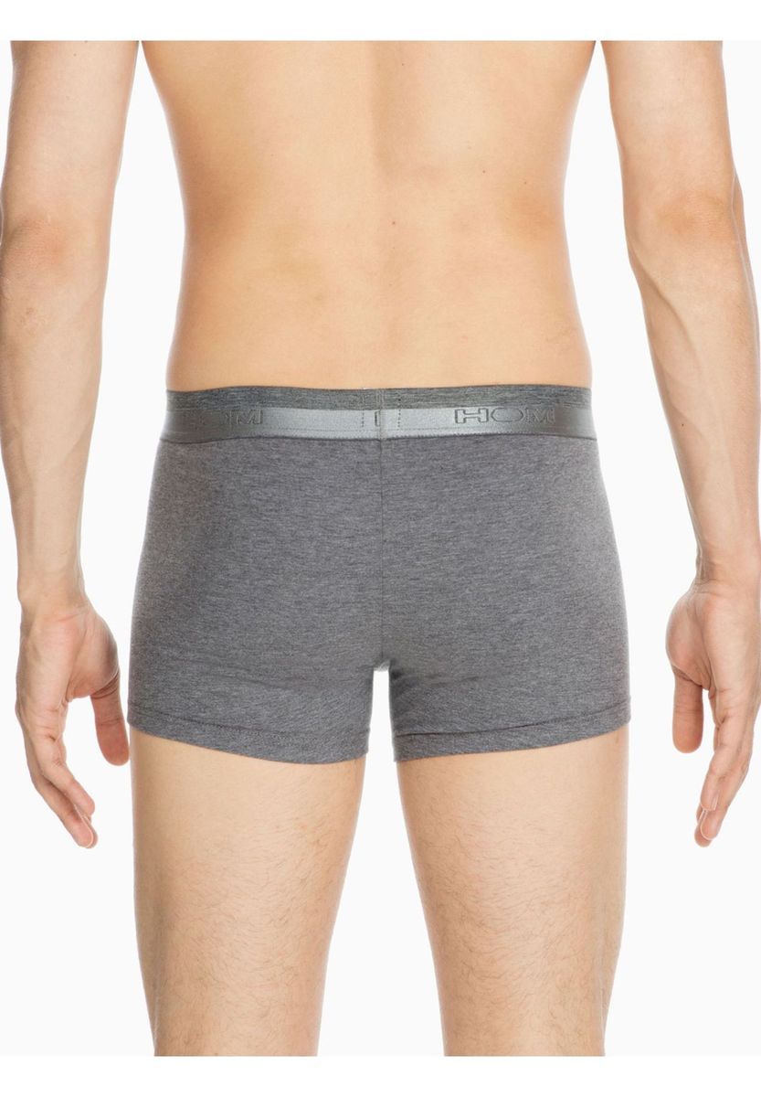 Klassische graue Microfaser-Boxershorts