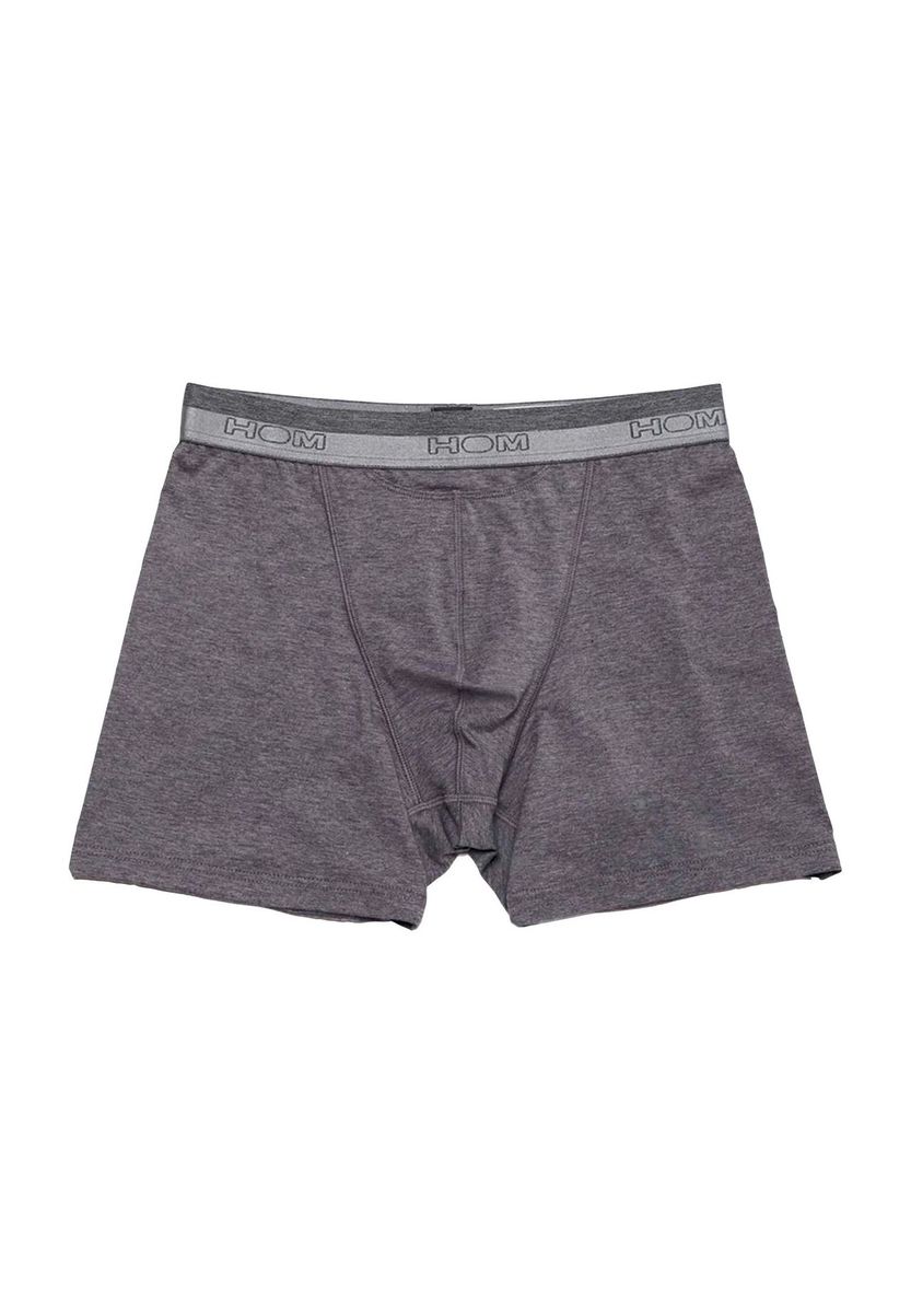 Herren Boxerbriefs in meliertem Grau