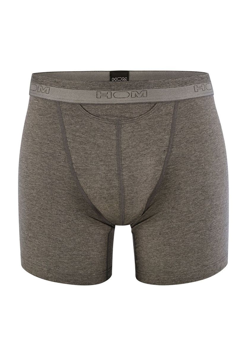 Herren Boxerbriefs in meliertem Grau