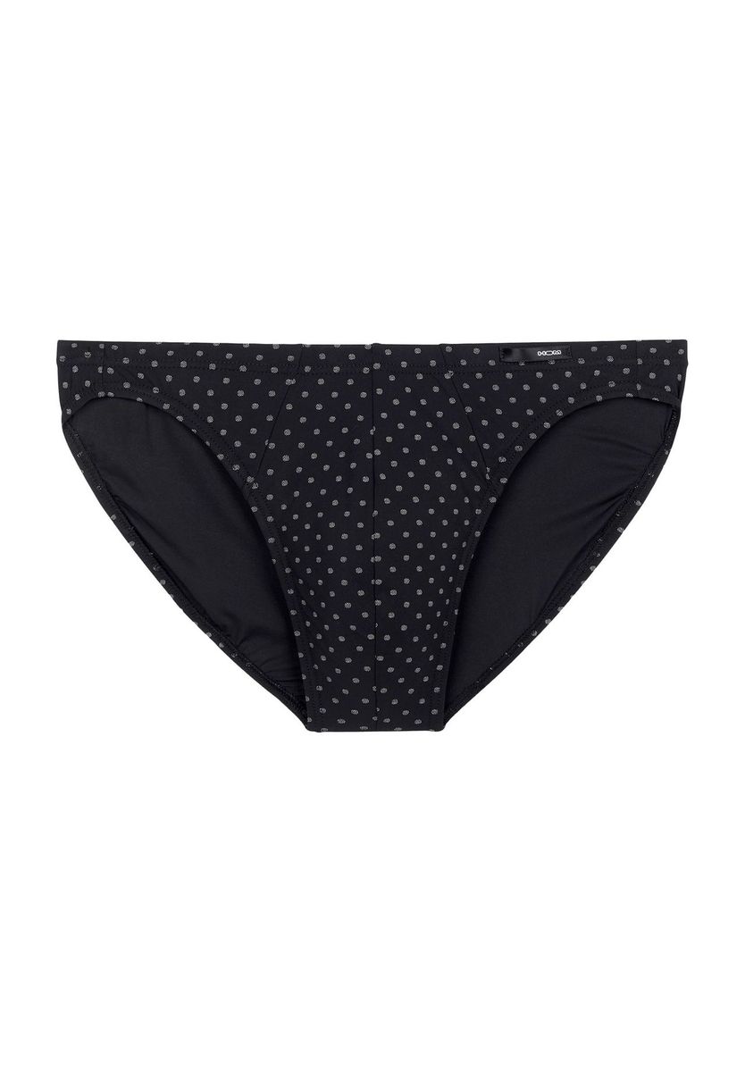 Minimalistischer Mikrofaser-Slip mit elegantem Print