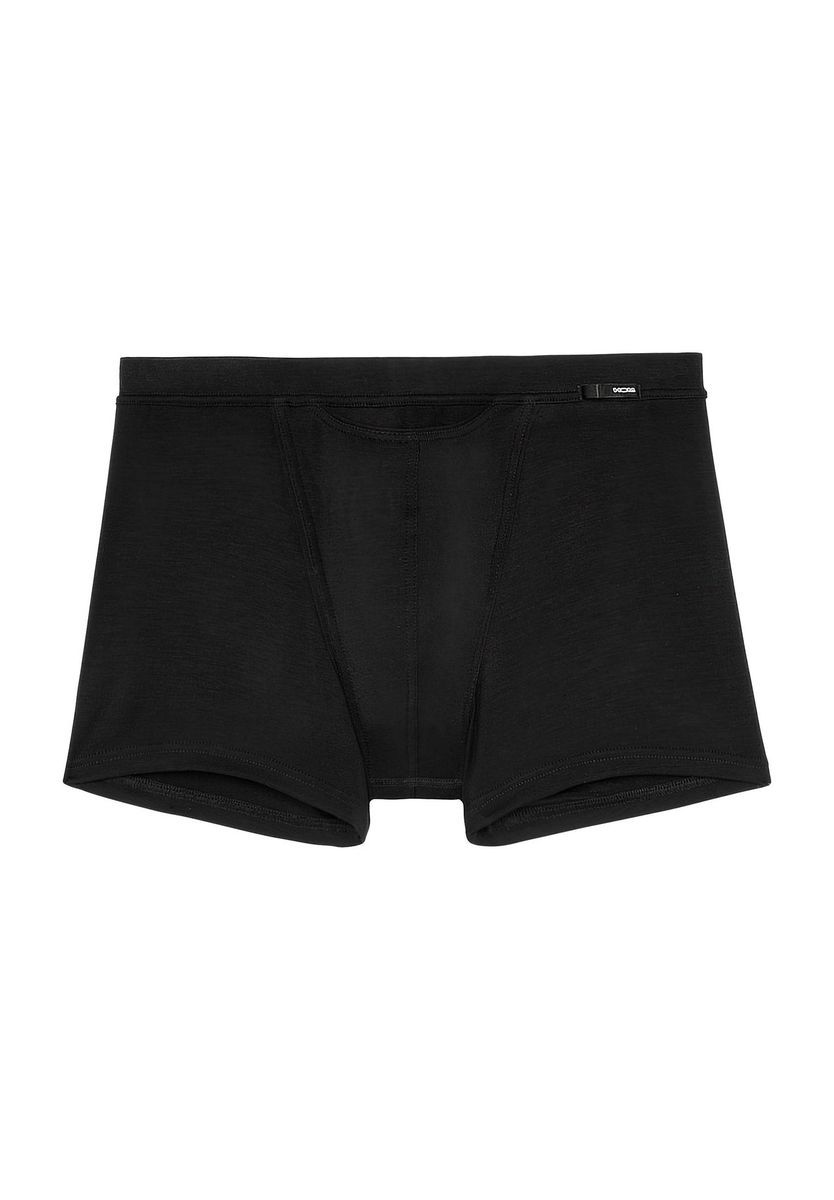Herren einfarbige schwarze Boxershorts