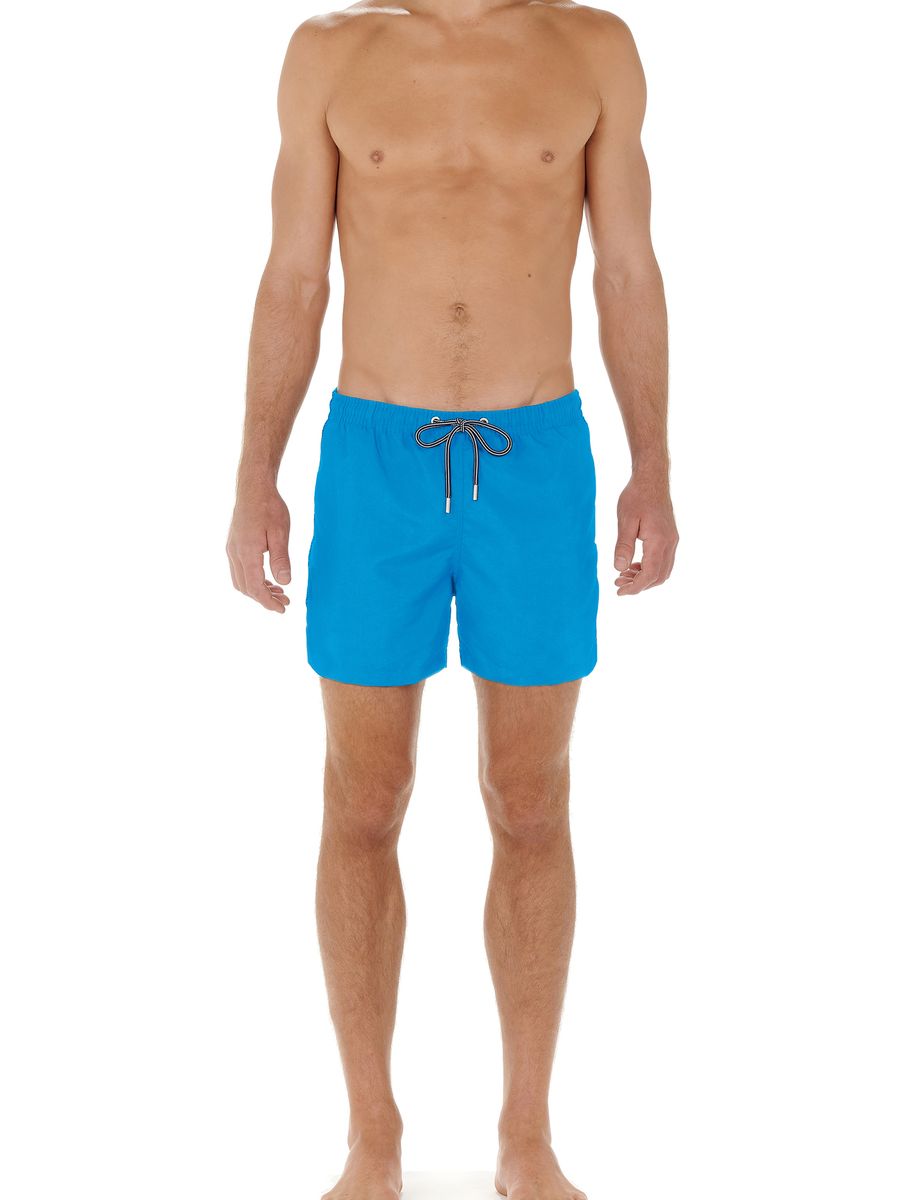 Klassische Badeshorts aus Recycling-Gewebe