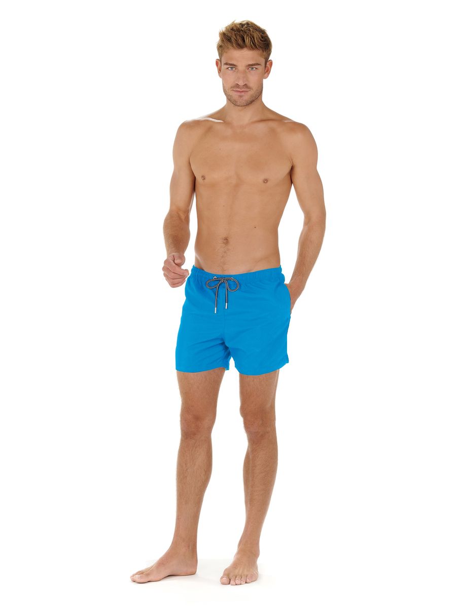 Klassische Badeshorts aus Recycling-Gewebe