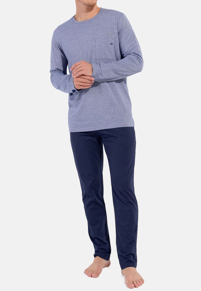 Herren Modal Komfort Schlafanzug Set