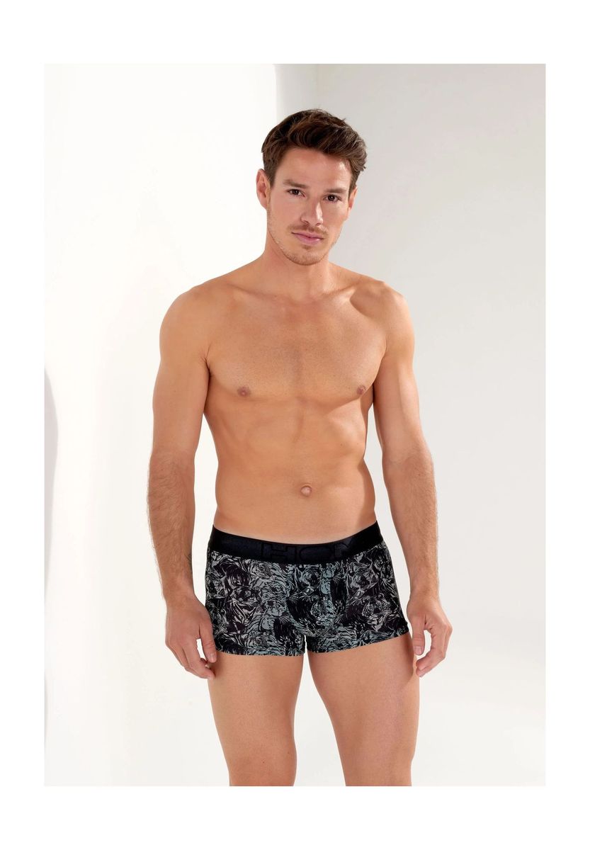 Gemusterte Herren-Boxershorts mit Stretch