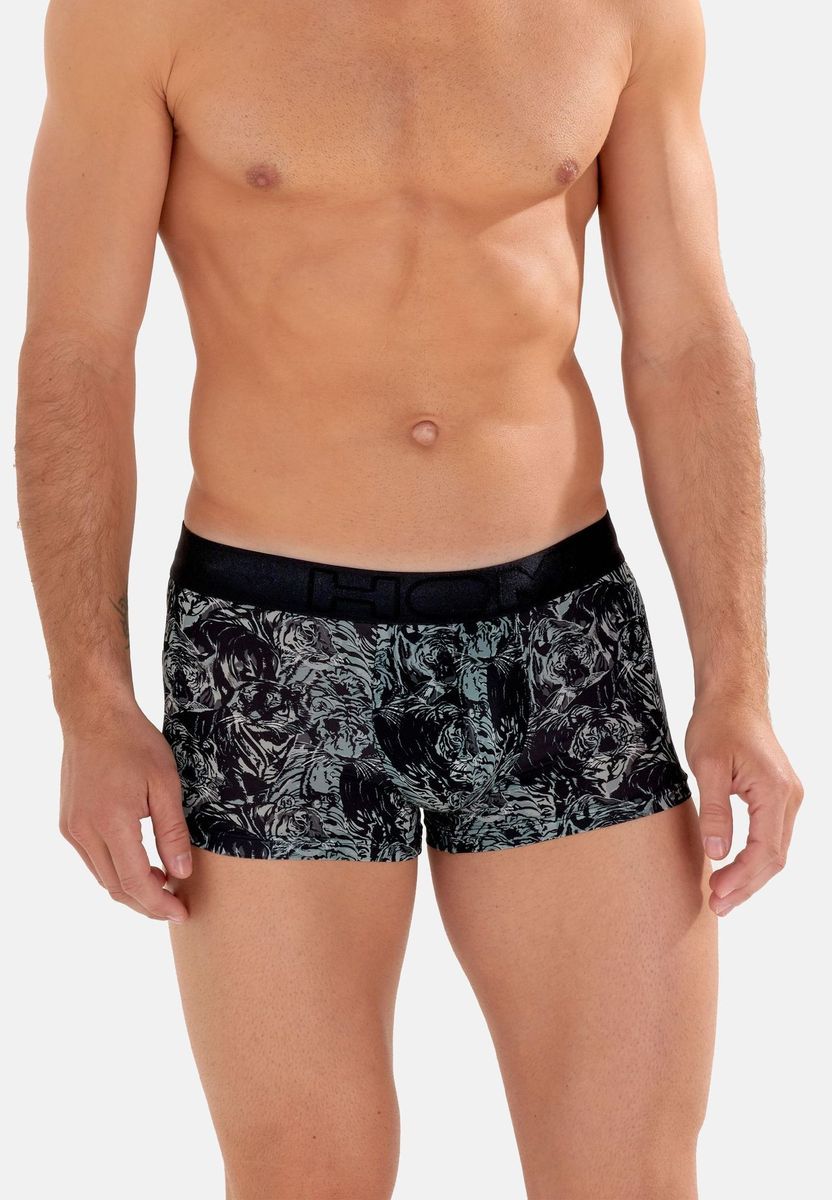 Gemusterte Herren-Boxershorts mit Stretch