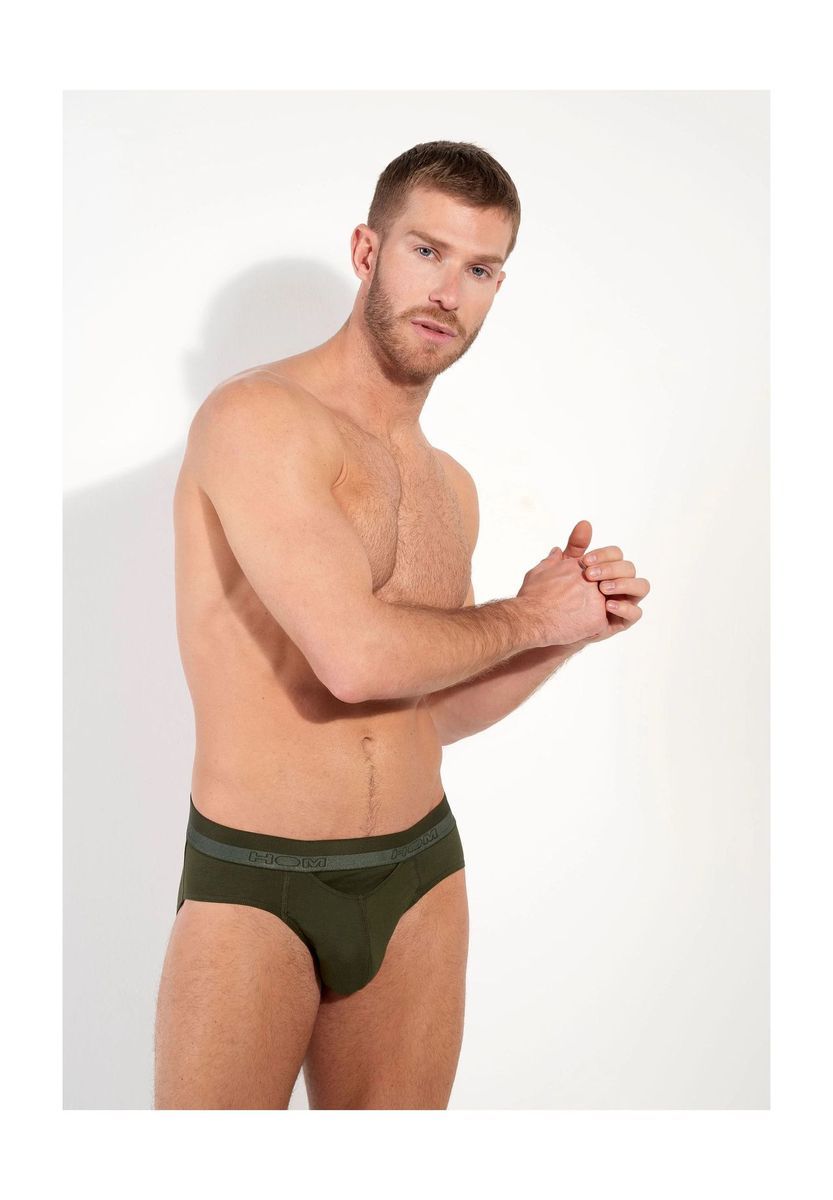 Herren Klassische Slips mit Logobund