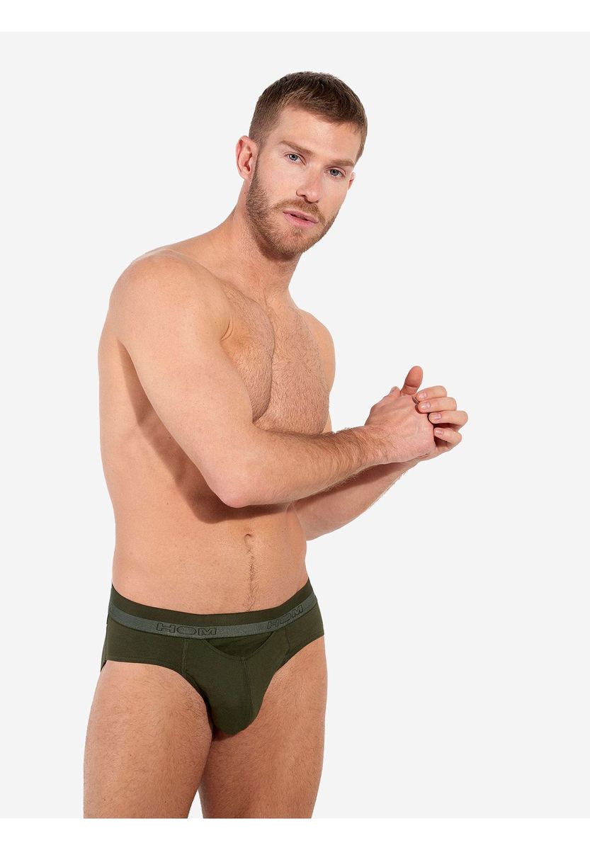 Herren Klassische Slips mit Logobund