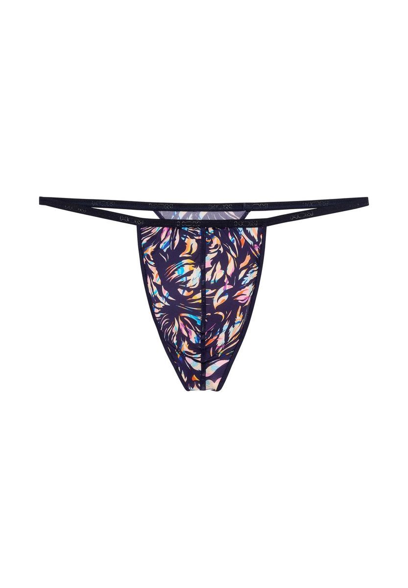 Herren G-String Tanga mit Blumendruck