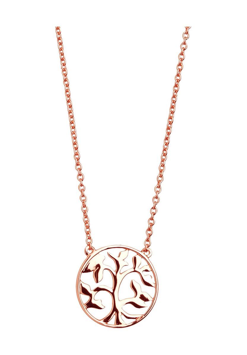 Roségoldener Baum des Lebens Anhänger