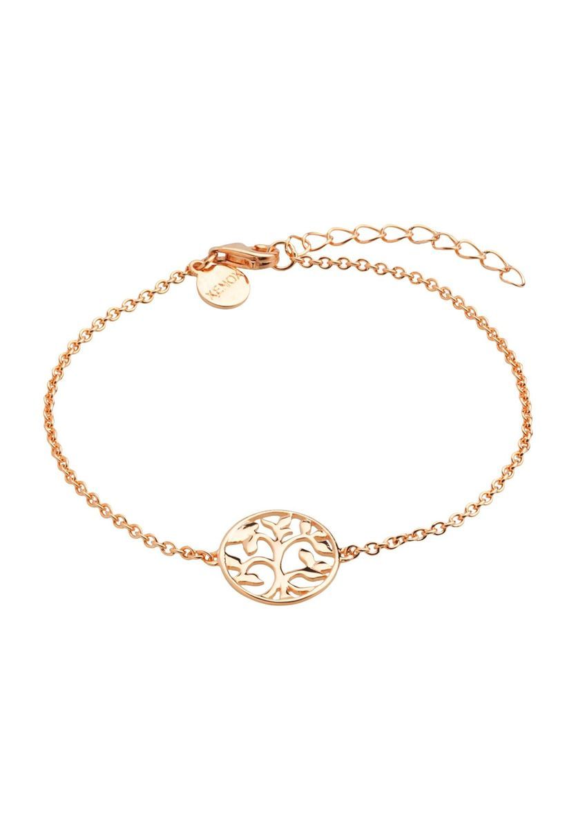 Roségoldenes Baum des Lebens Armband