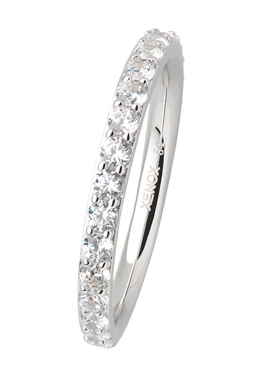 XENOX Damen Ring "XS7357", 925er Silber, silber