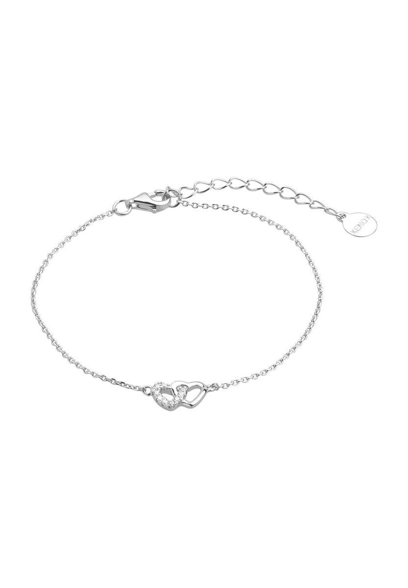 Feines Sterling Silber Herz Armband
