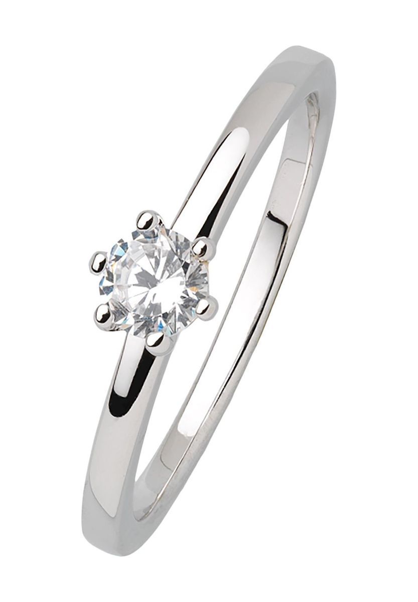 XENOX Damen Ring "XS7383", 925er Silber, silber