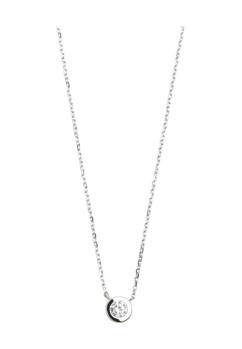 Zarte Halskette mit Sterling Silber Anhänger