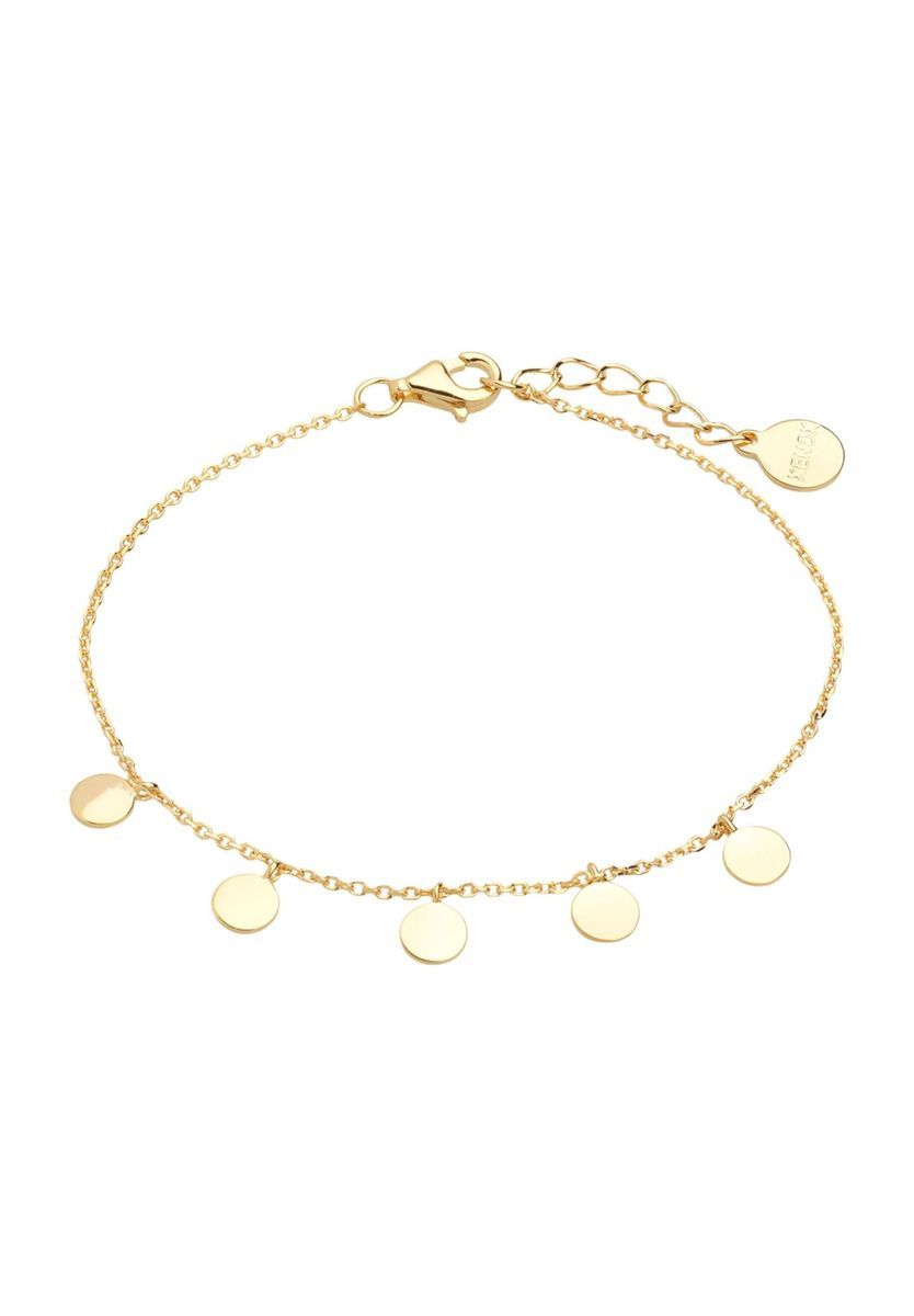 XENOX Damen Armband "XS3691G", 925er Silber, gold