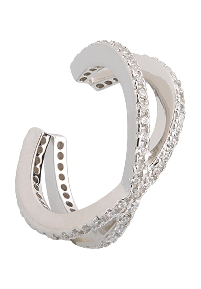 XENOX Damen Ear Cuff "XS4214", 925er Silber, silber