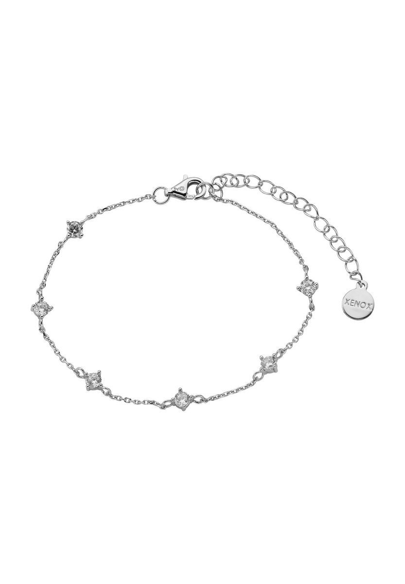Zierliches Silber Zirkonia Armband
