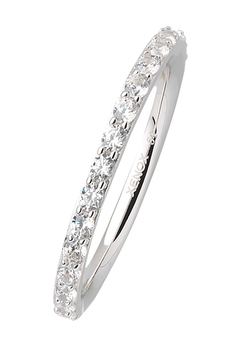 XENOX Damen Ring "XS7389", 925er Silber, silber