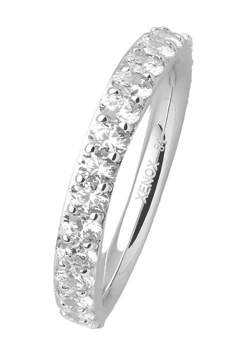 XENOX Damen Ring "XS7390", 925er Silber, silber