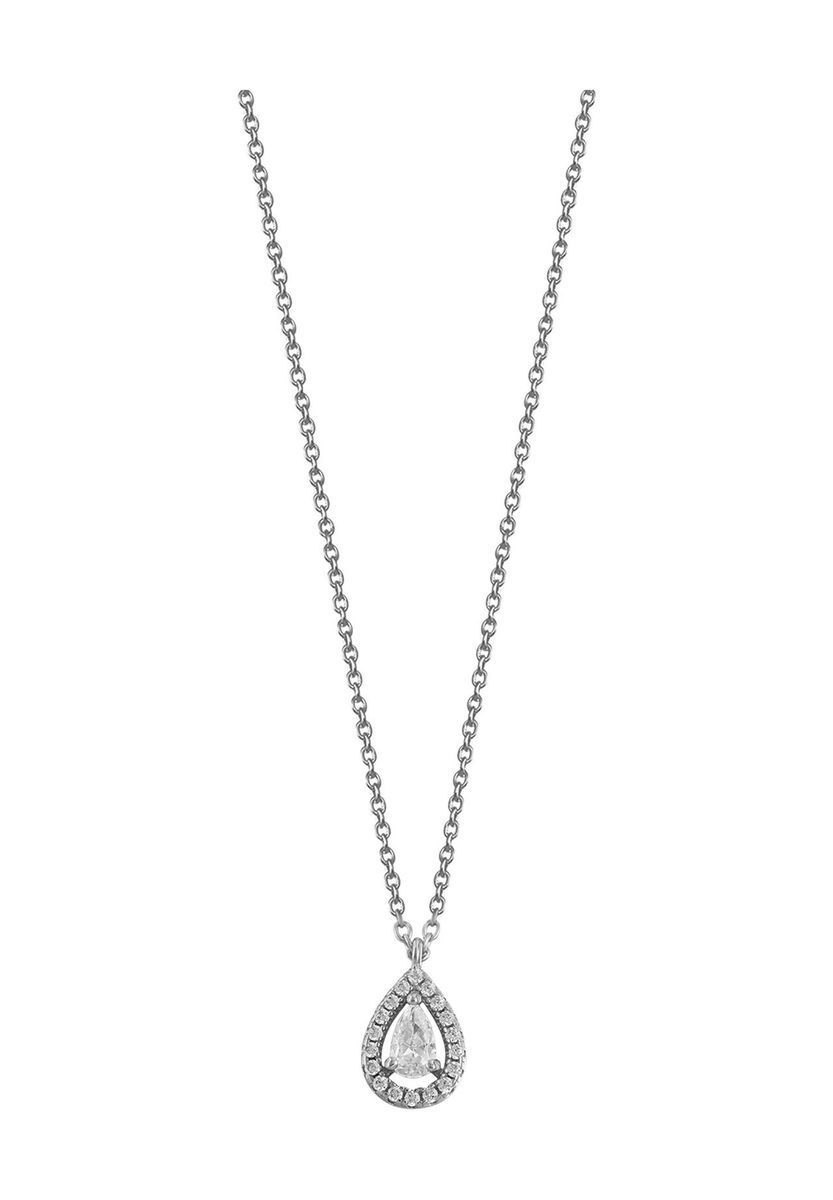 XENOX Damen Halskette mit Anhänger "XS6074", 925er Silber, silber