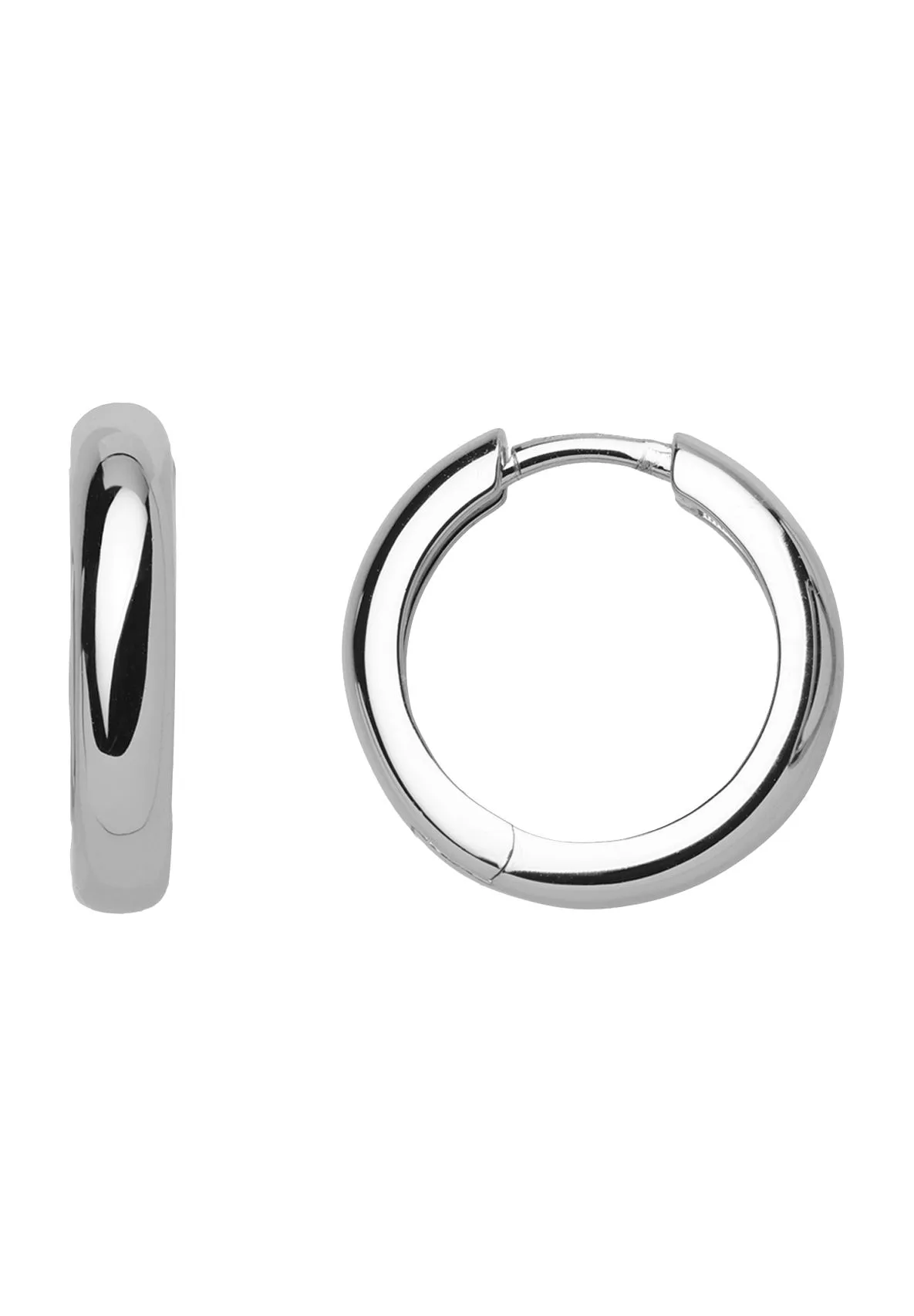 XENOX Damen Creolen "XS8661", 925er Silber, silber