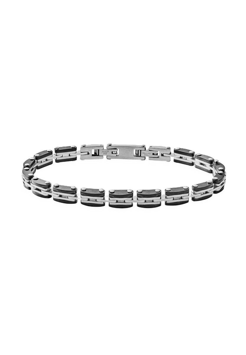 Herren Gliederarmband aus Edelstahl
