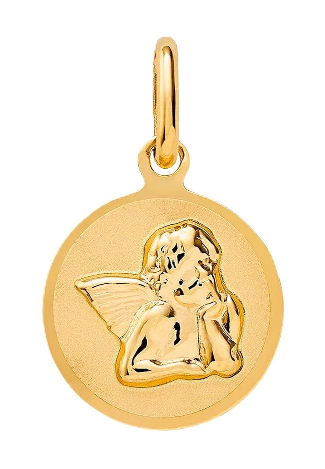 Goldener Engels-Charm-Anhänger