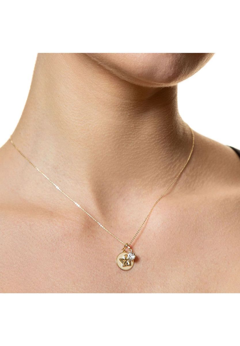 Goldener Engels-Charm-Anhänger