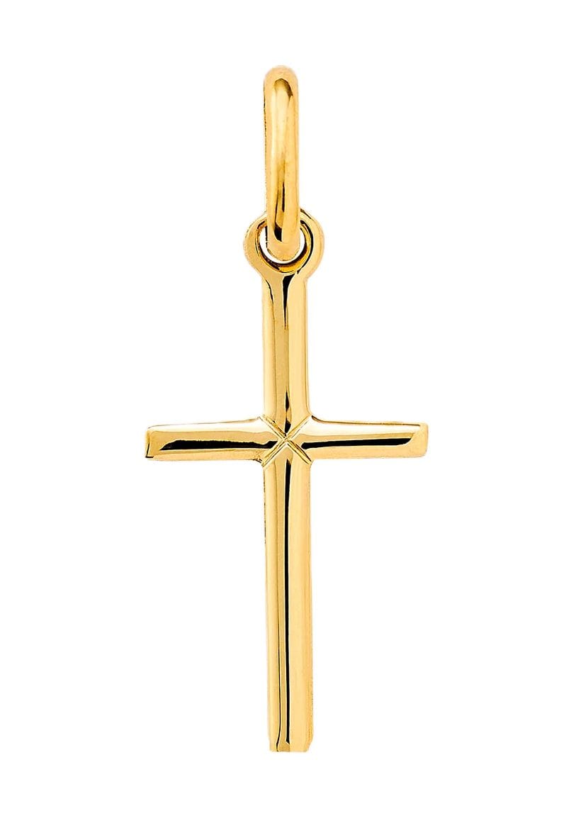 Zarter Goldkreuz-Anhänger